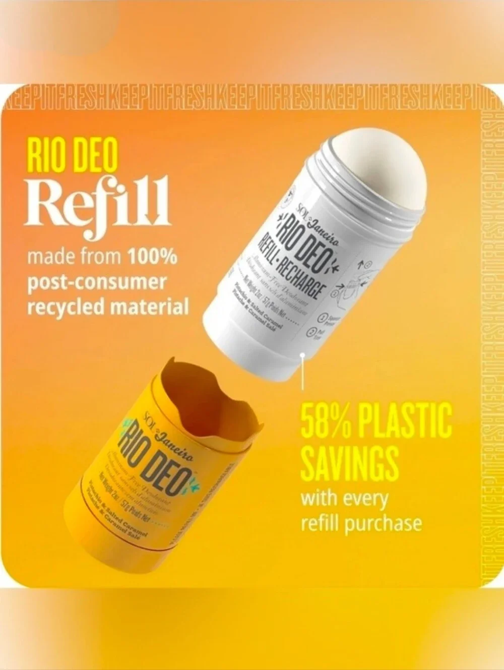 Sol De Janeiro Cheirosa 62 Rio Deo 2OZ Full Sized Salted Caramel Pistachio Scent